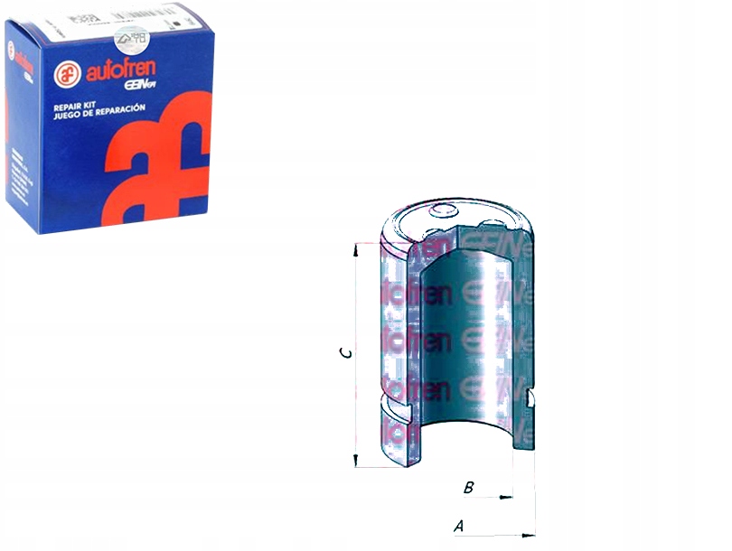 фото №1, Autofren поршень ham. mitsubishi задня pajero sport