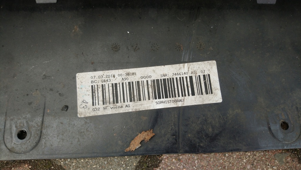 фото №12, Бампер перед передний bmw 6 gt g32