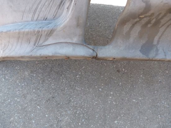 Бампер перед передний iveco Оригинал