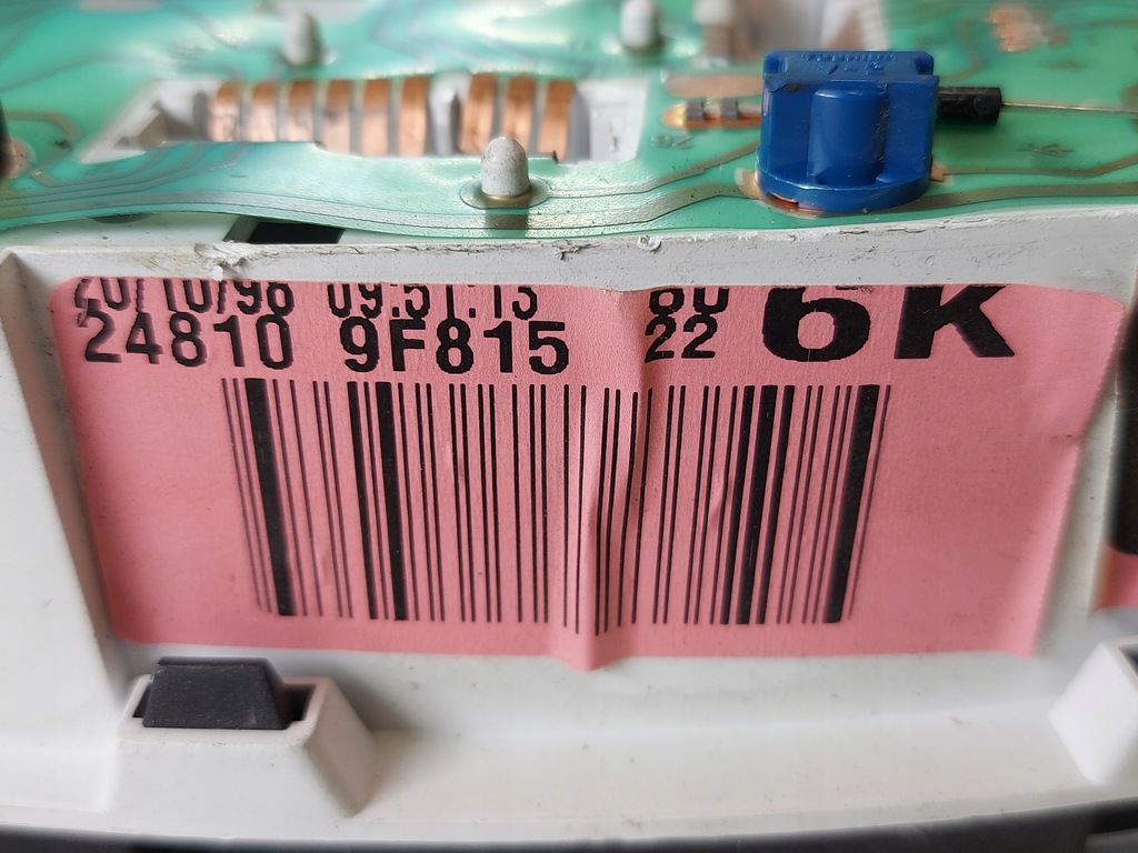 фото №11, Лічильник приладова панель nissan primera p11 1.6 b 248109f815