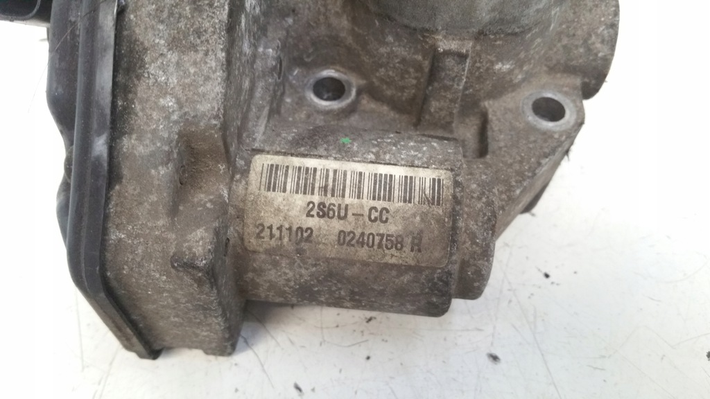 фото №4, Дроссельная заслонка 2s6vcc ford fusion 1,4 tdci