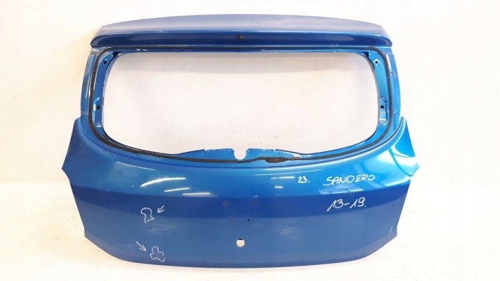фото №1, Dacia sandero 2013 кришка багажника задня
