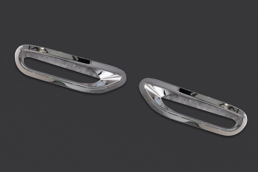 фото №8, Nissan x-trail iii t32 2014-2017 накладки задних лампа противотуманных