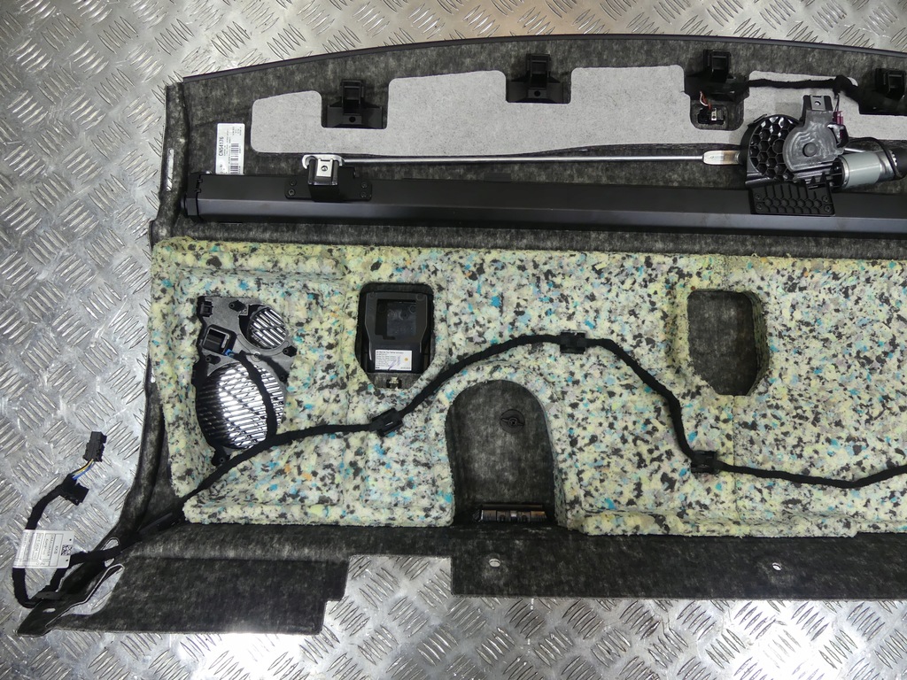 фото №6, Bmw 5 g60 g90 полка задняя czarna антрацит шторка 5a36f80 jak nowa