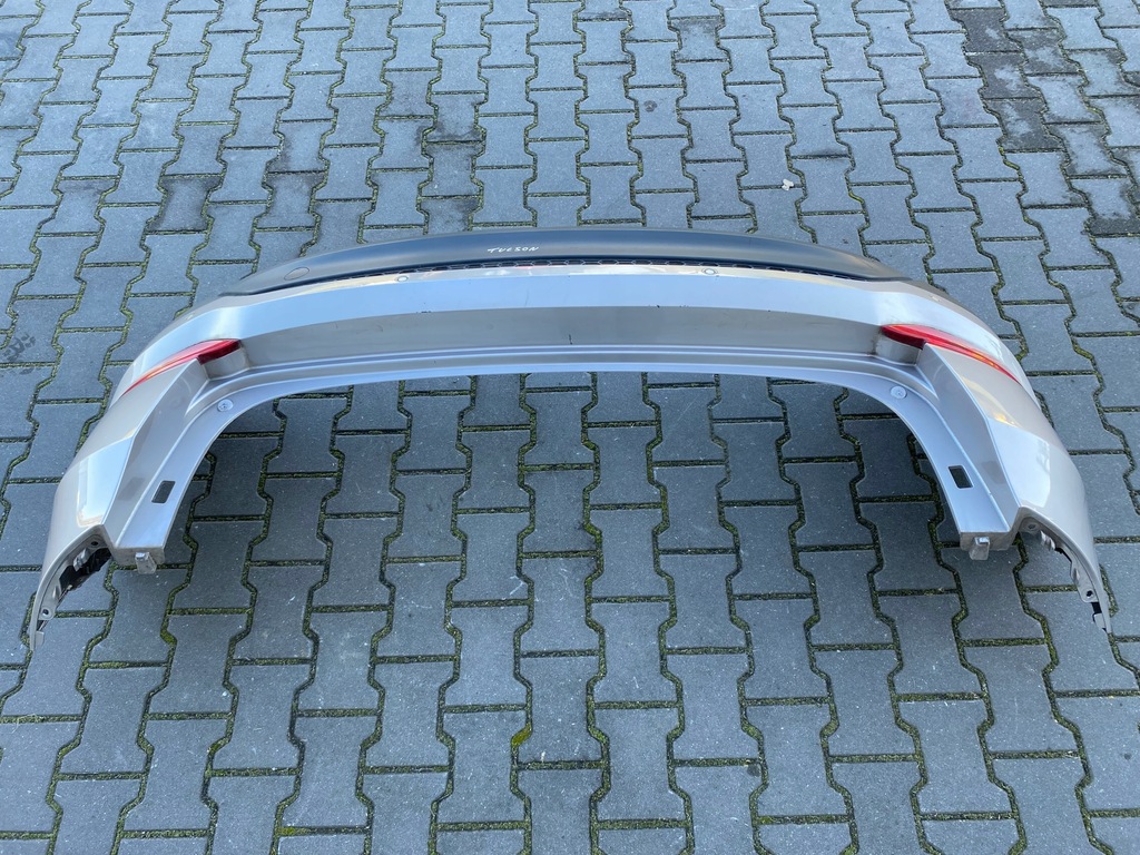 фото №8, Hyundai tucson iii 15-20 бампер задня pdc kompletny y3y