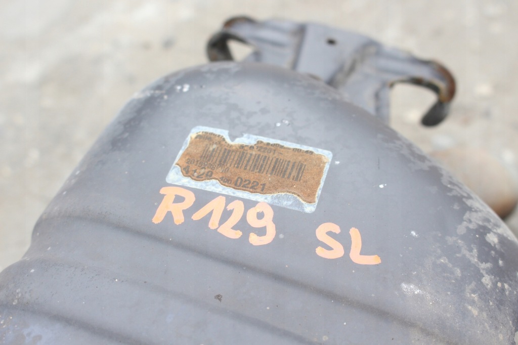 фото №4, Гаситель выхлоп mercedes sl 500 r129 w129 1990r.