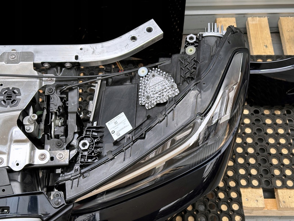 фото №13, Bmw x3 g01 x4 g02 lci перед капот бампер led крила pas радіатор 416