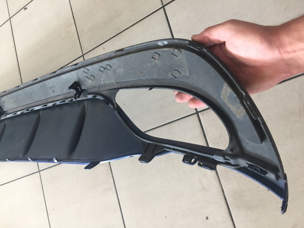 фото №9, Mercedes w205 amg диффузор спойлер бампера заднего