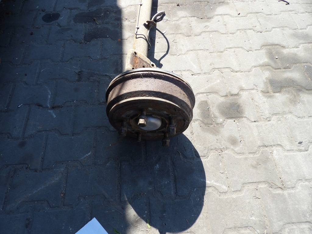 фото №4, Oś задняя тормозные барабаны renault master ii