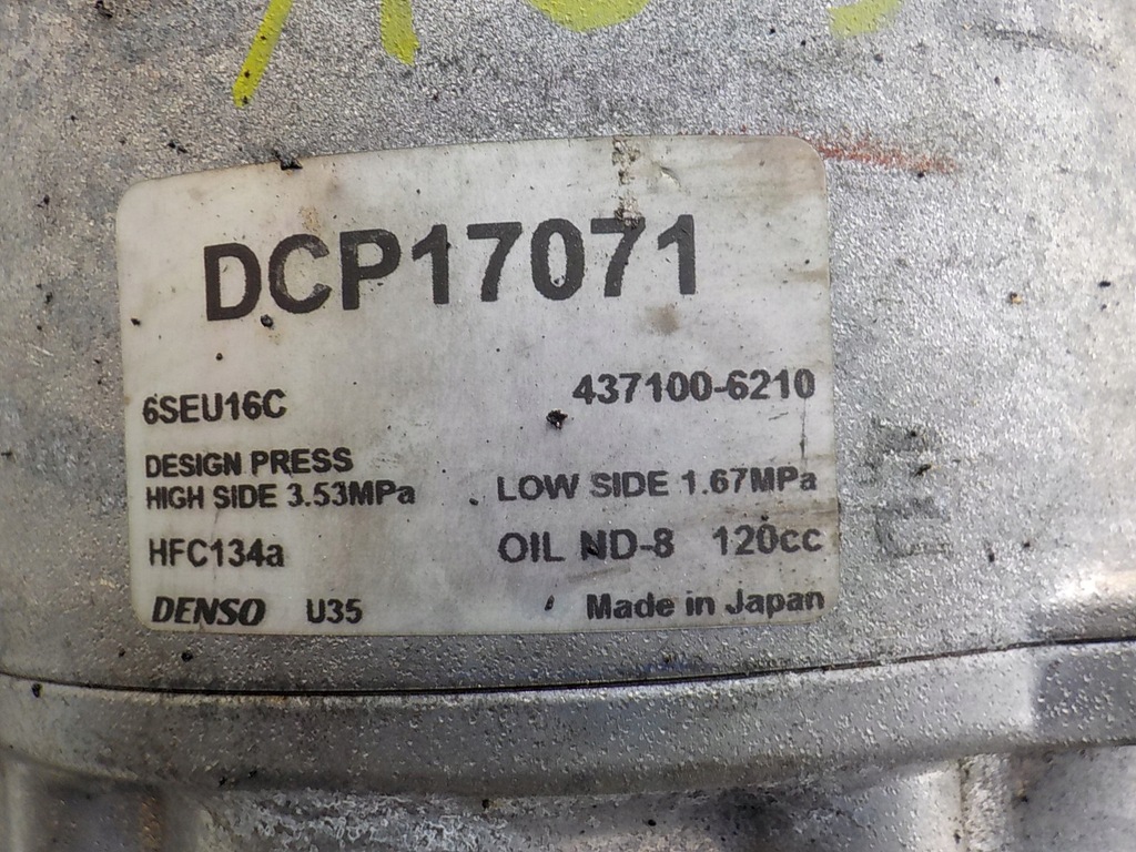 фото №6, Mercedes w169 w245 компрессор кондиционера 437100-6210