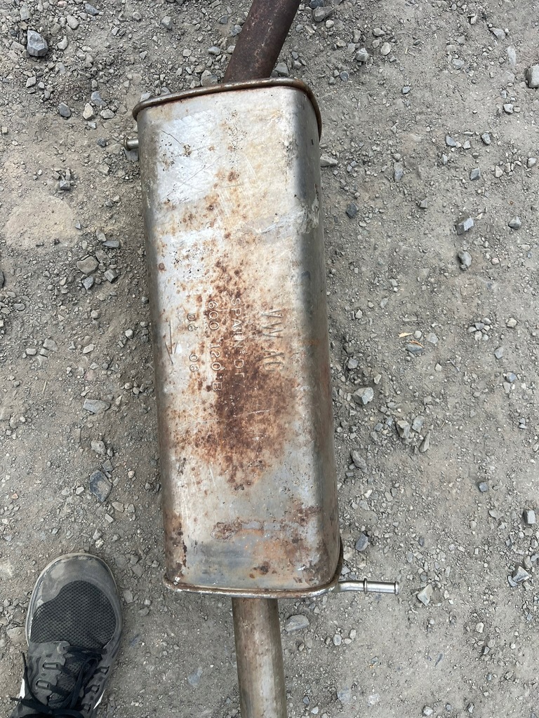 фото №5, Гаситель, выхлоп kompletny skoda fabia iv lift 1.0tsi