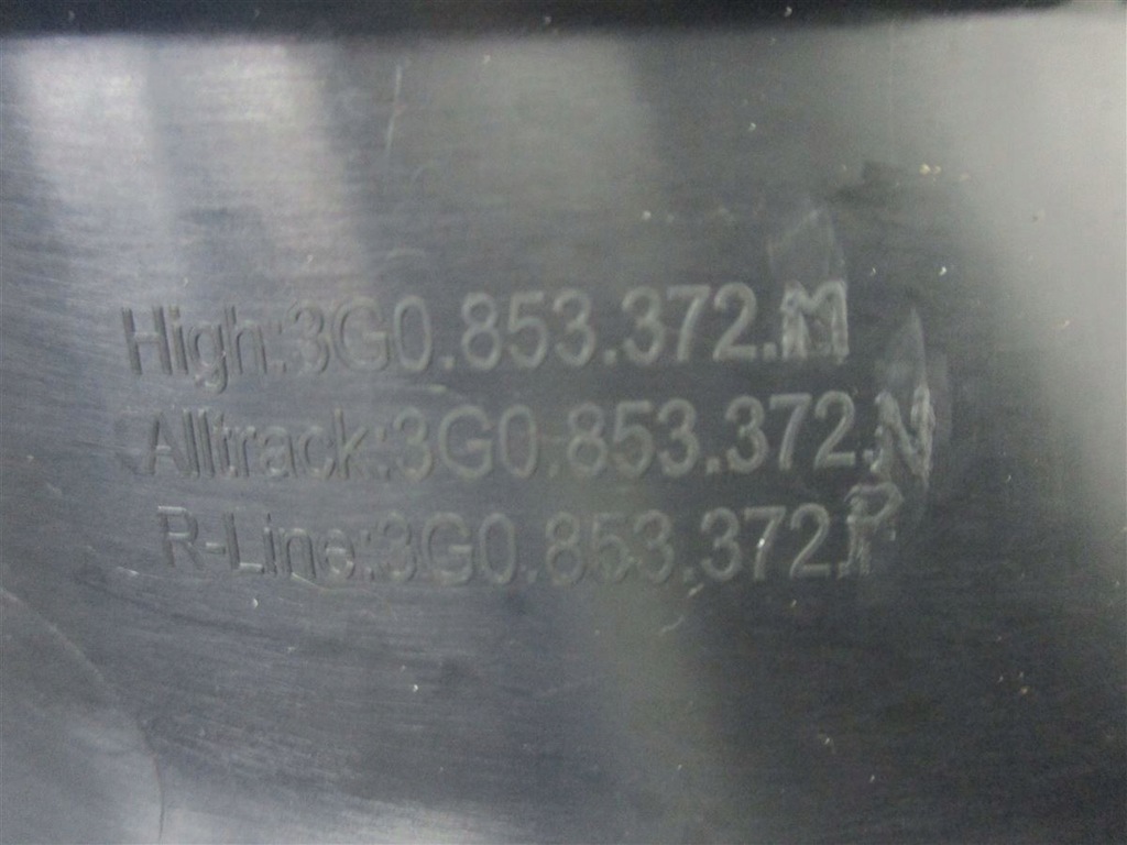 фото №10, Молдинг поріг права vw passat b8 alltrack 3g0853372n