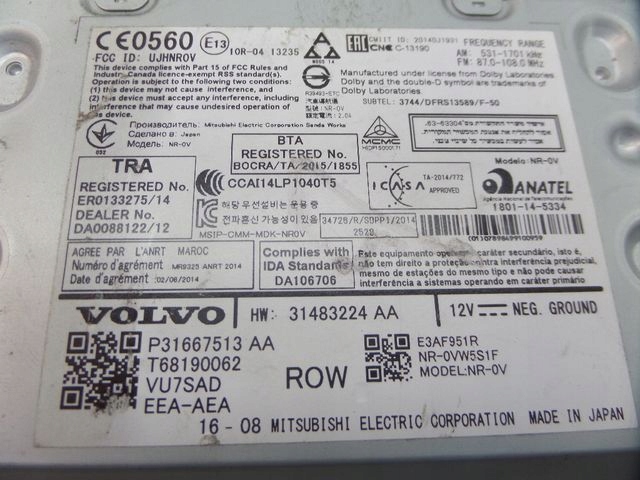 фото №5, Volvo xc90 радіо cd навігація 31667513aa