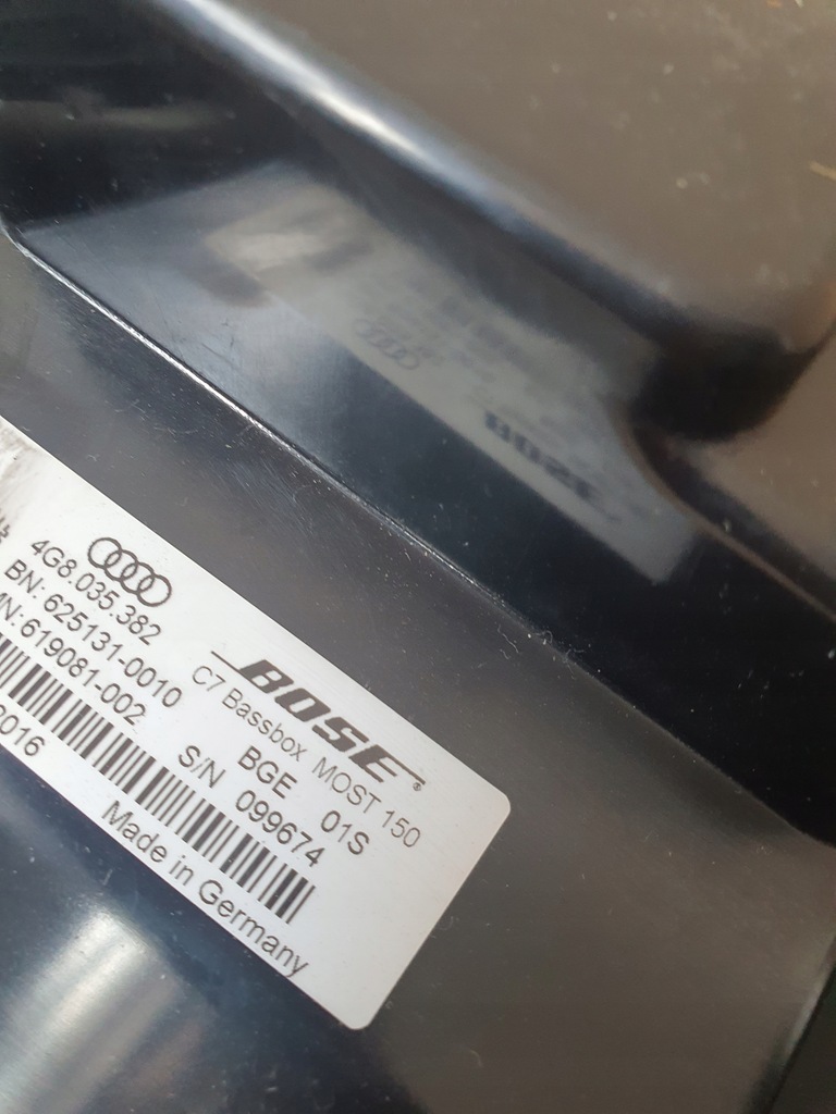 фото №5, Динаміки набір bose audi a7 s7