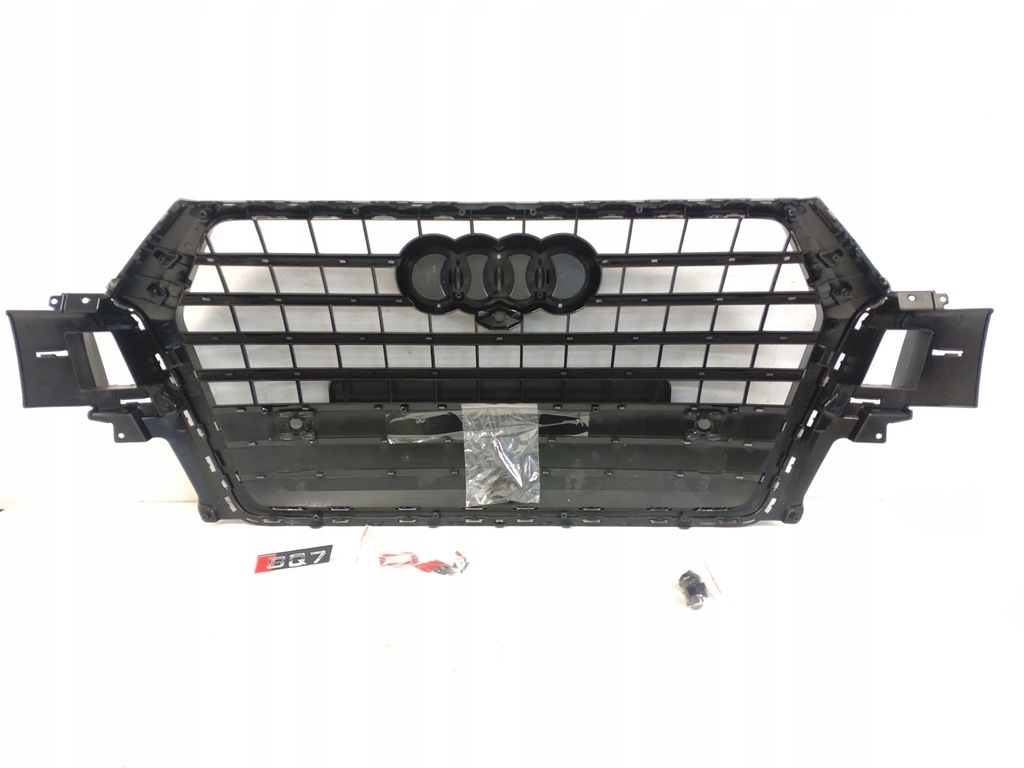 фото №9, Sq7 новий решітка радіатора audi q7 2016-19 решітка радіатора радіатора решітка бампер full black