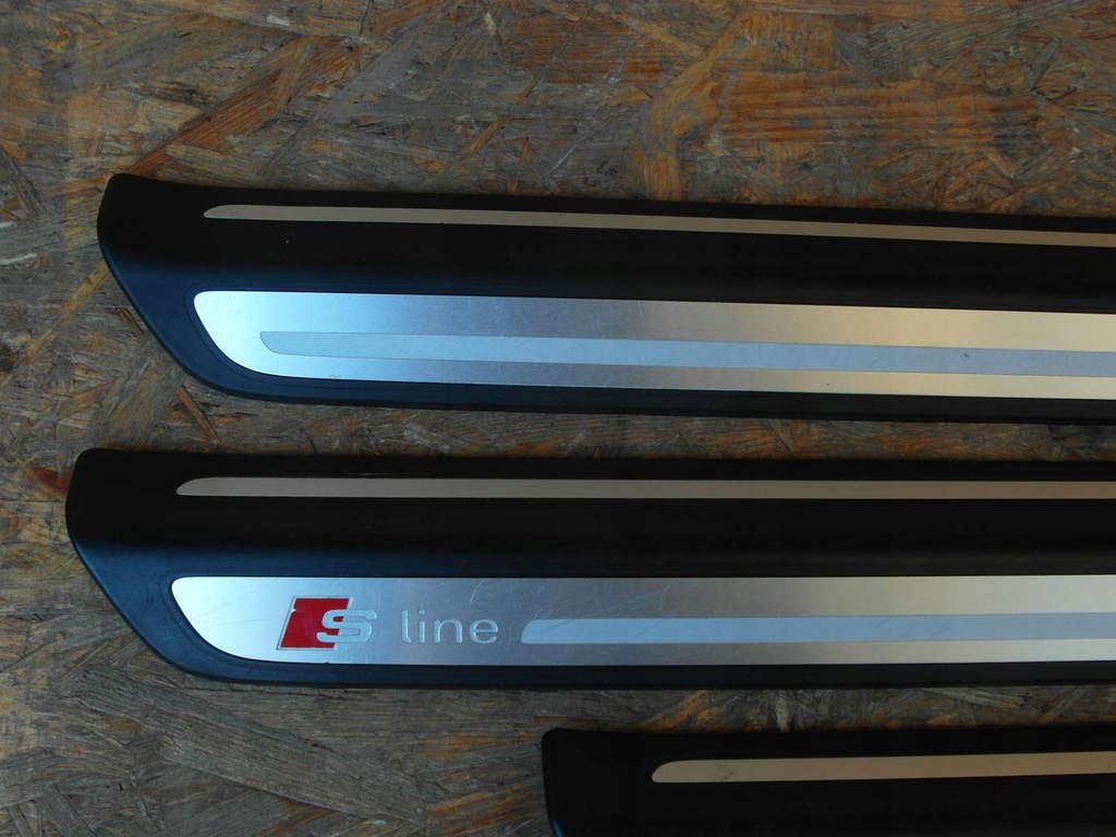 фото №11, Audi q3 8u lift накладки накладки пороговые s-line kpl