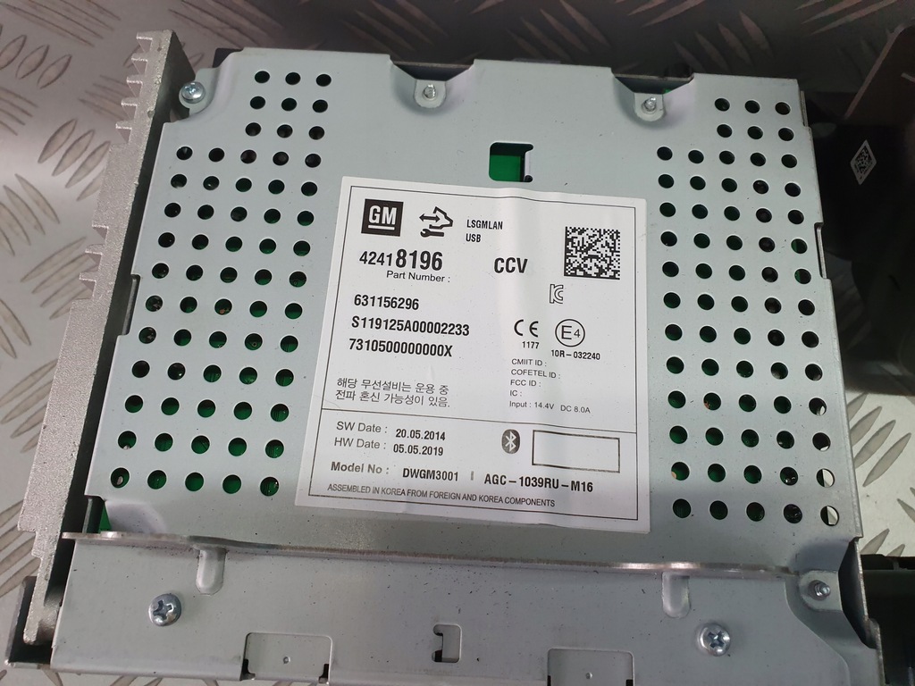 фото №3, Радіо cd450 cd 450 opel mokka коричневий