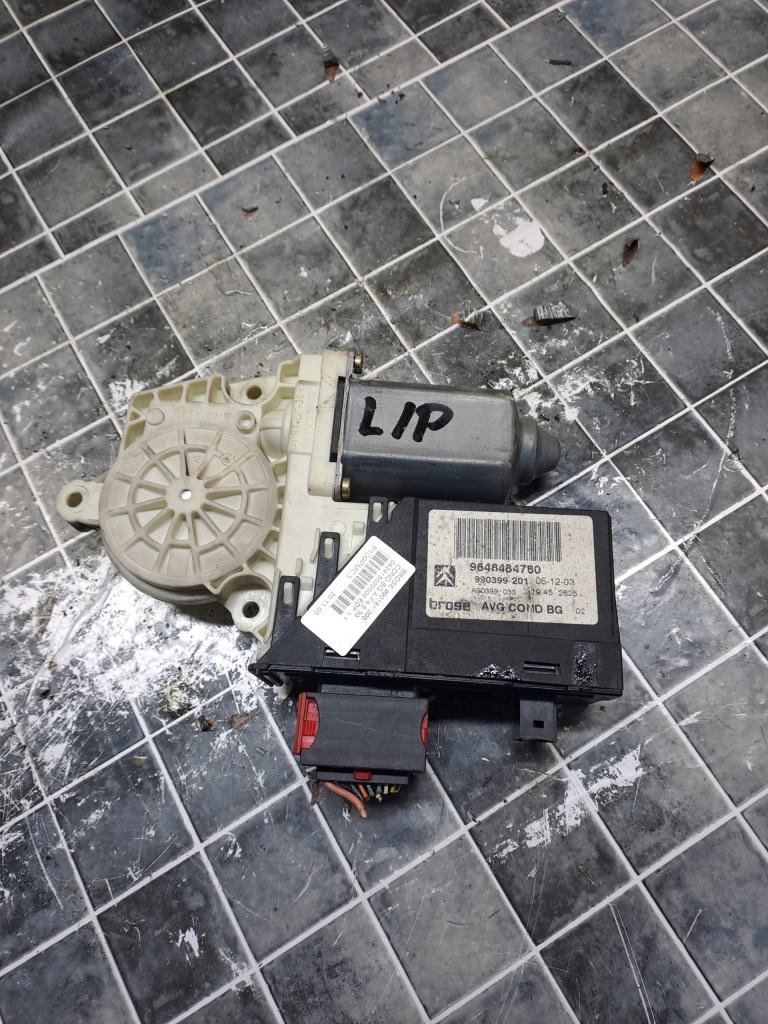 фото №1, Лівий перед моторчик підйому вікон citroen c5 01-05