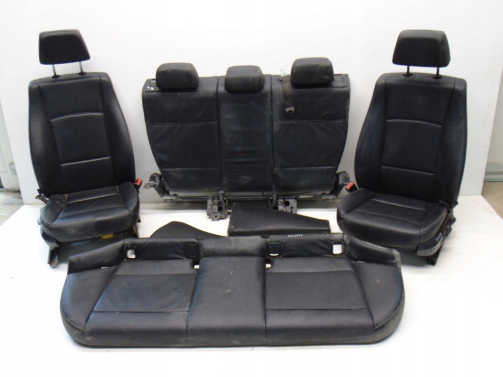 фото №1, Kpl сиденья заднее сиденье спинка кожа bmw x1 e84