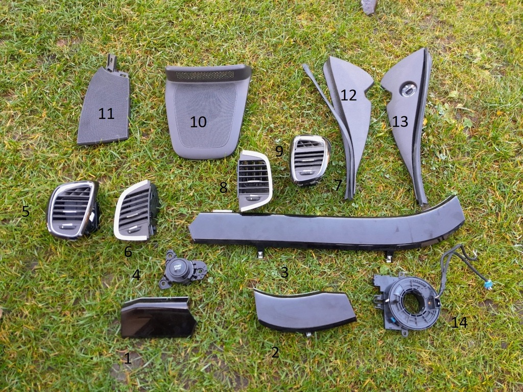 фото №1, Dekor салона панели шлейф renault espace 5 v