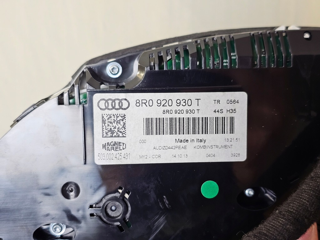 фото №7, Счетчик приборная панель приборы audi q5 8r0920930t