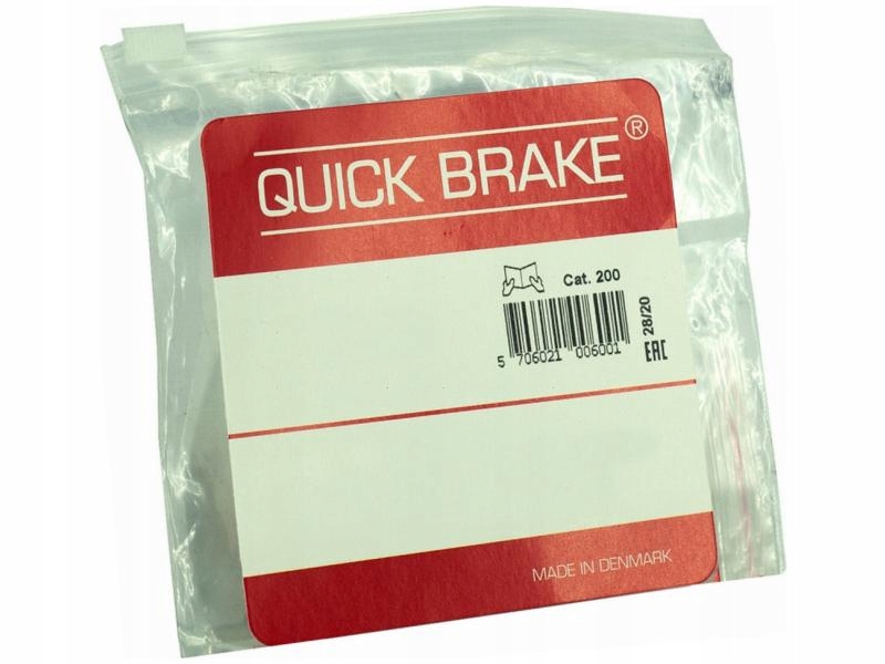 фото №1, Набір монтажний гальмівних колодок задня quick brake 109-0104