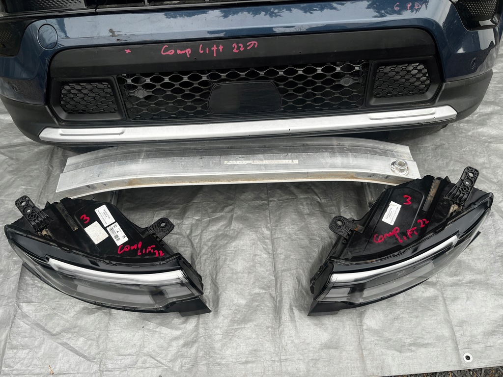 фото №5, Jeep compass ii lift бампер капот перед kompletny led лінза 2021-