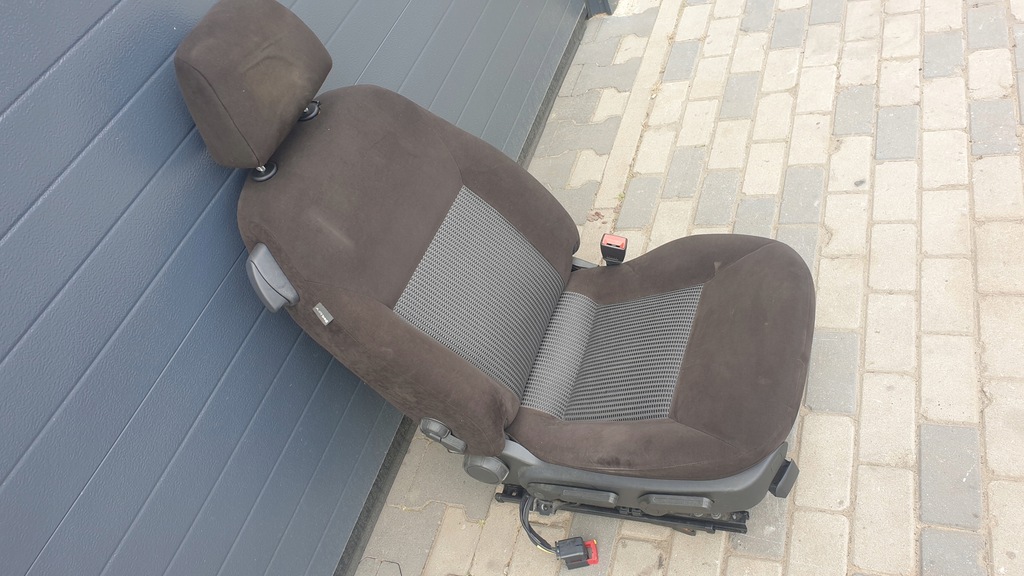 фото №8, Сидіння правий лівий водія fiat croma lift 08- коричневий