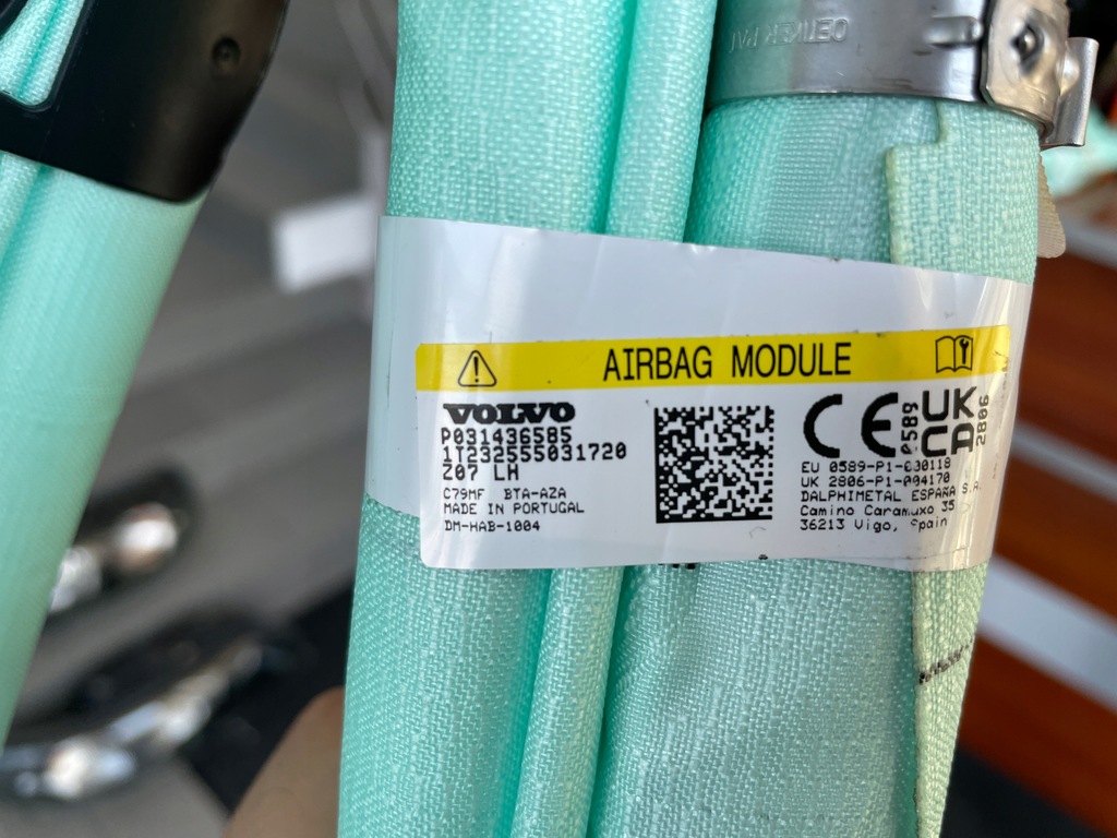 фото №5, Шторка безопасности воздушная левая volvo xc60 ii