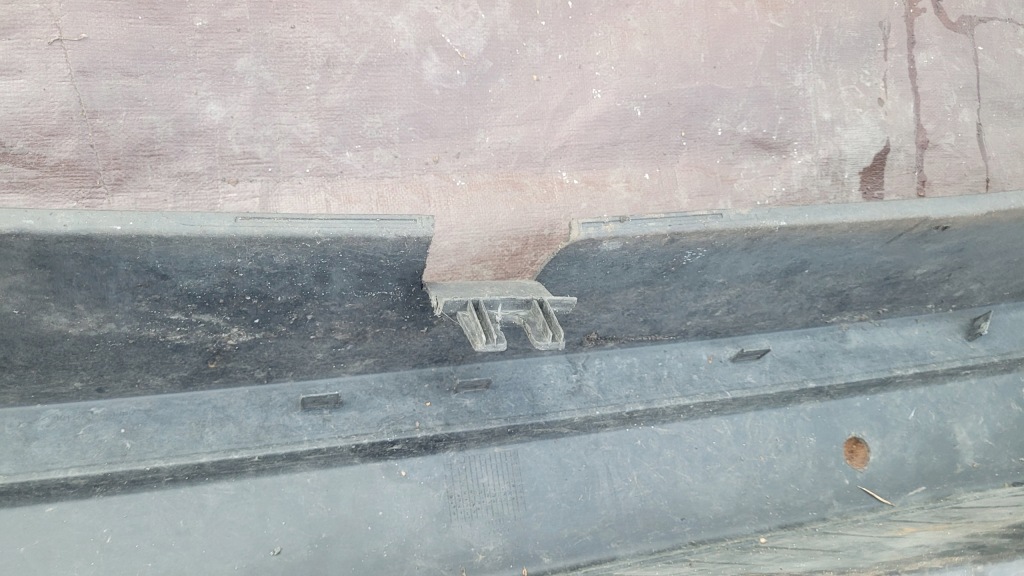 Бампер задній задній fiat doblo 2 2 // 6419 в Україні