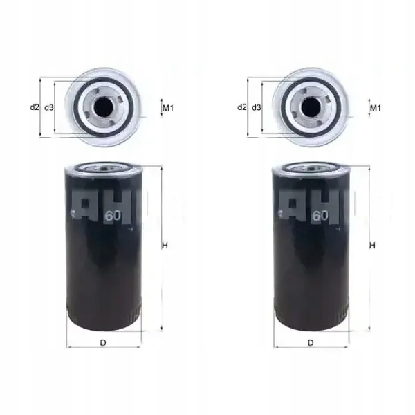 фото №1, 2 x фильтр масла knecht do askam, aston martin, astra, bmc, bova, daf