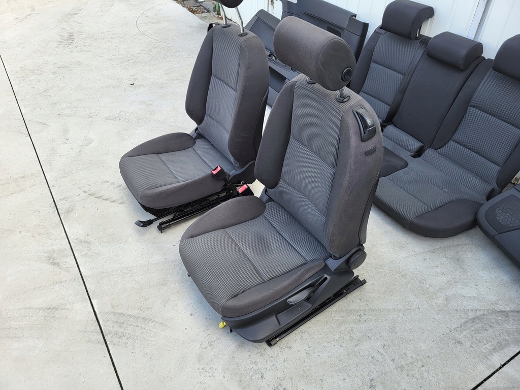 фото №10, Audi a3 8p 05r 3d сидіння сидіння лівий правий заднє сидіння обшивки оббивка