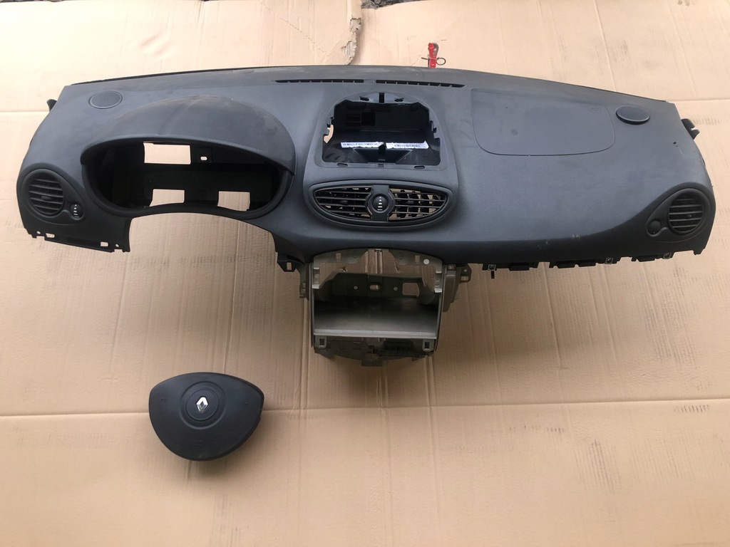 фото №1, Консоль приборная панель подушка безопасности renault clio iii 05-09