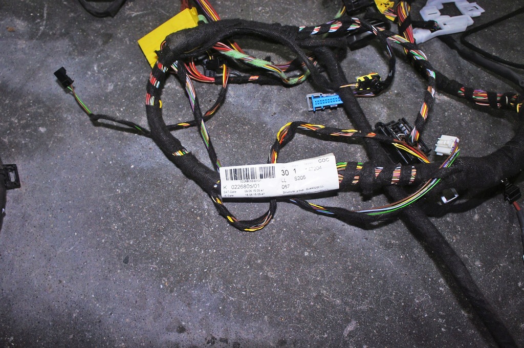 фото №10, Qh251 mercedes w205 ^ джгут салону кабіни