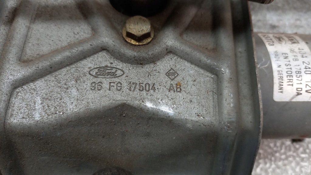 фото №6, Механизм дворник перед ford fiesta mk4 97r