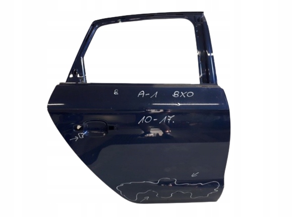 фото №1, Audi a1 8x0 дверь правое задняя