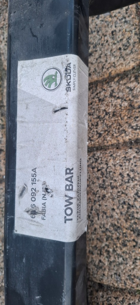 фото №9, Skoda fabia 3 iii хэтчбек 2014- hak буксировочный балка 6v6092155a