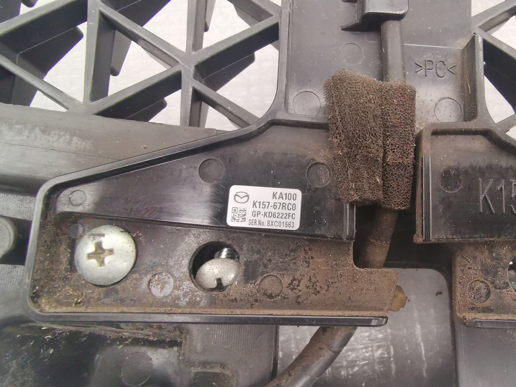 фото №13, Решётка радиатора радиатора камера решётка радиатора носик mazda cx-5 ii 17-21 kb8b-50712