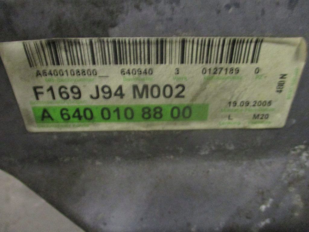 фото №9, Двигун двигун mercedes w245 2.0 cdi 640940