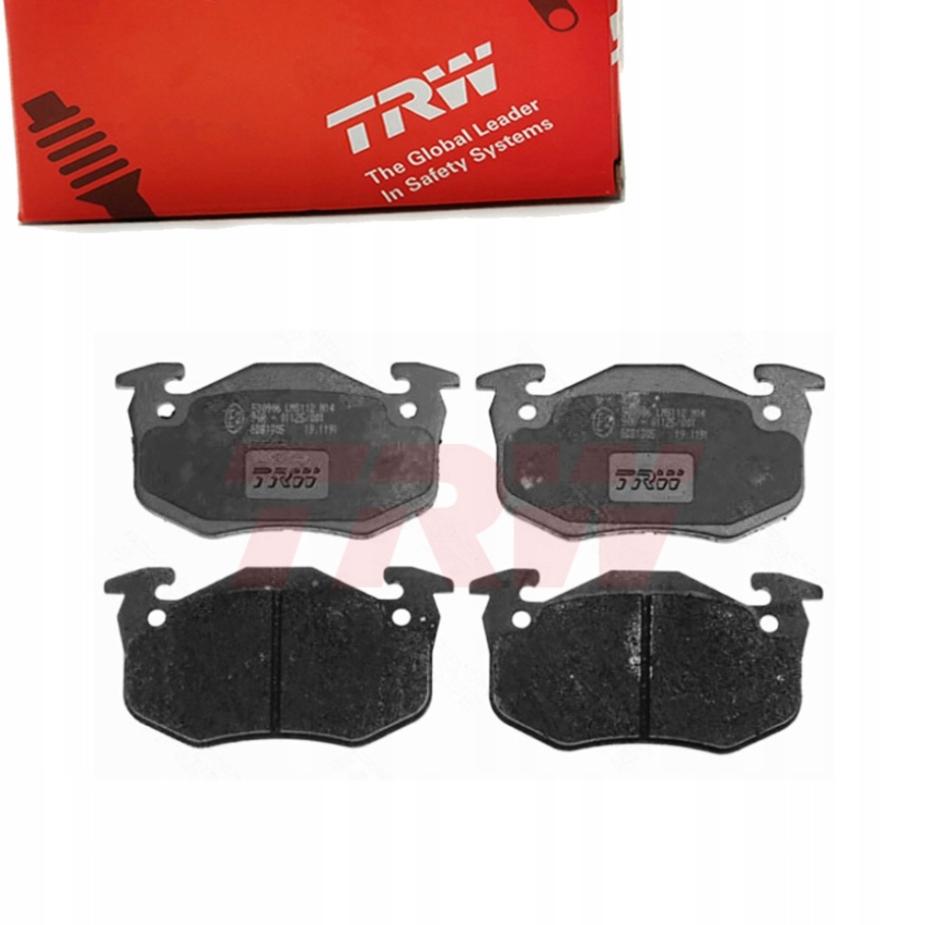 фото №1, Гальмівні колодки гальмівні задня trw do renault thalia i 1.2