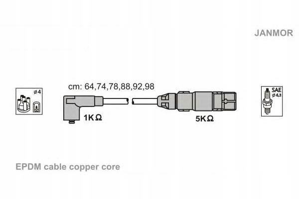 фото №1, Janmor трубка. wys. nap. kpl. ford, vw