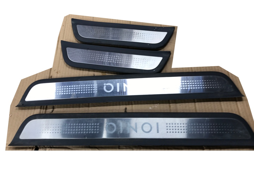 фото №1, Накладки пороговые комплект ioniq