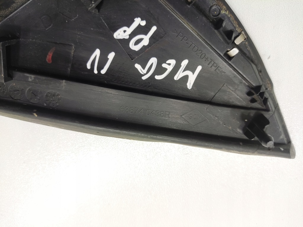 фото №5, Заглушка правая треугольник крыла renault megane iv 2016-2020 638740438r