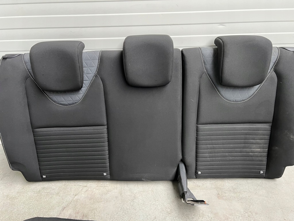фото №10, Сидіння заднє сидіння обшивки renault clio iv