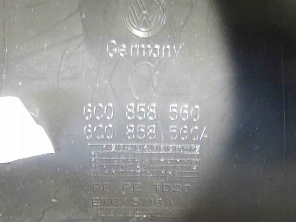 фото №7, Защита корпус руля vw polo v 5 6c0 6c lift 14-1 6c0858560 6c0858560a