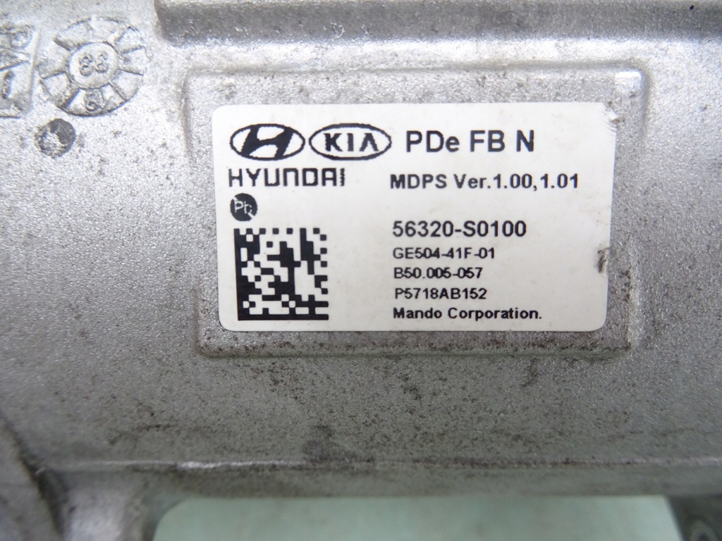 фото №7, Моторчик редуктор рулевого hyundai i30n 56320-s0100