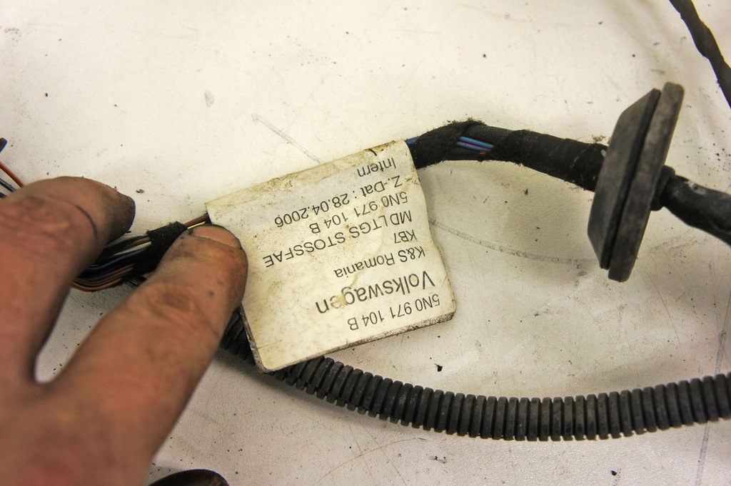 фото №5, My058 vw tiguan 5n джгут бампера pdc задня