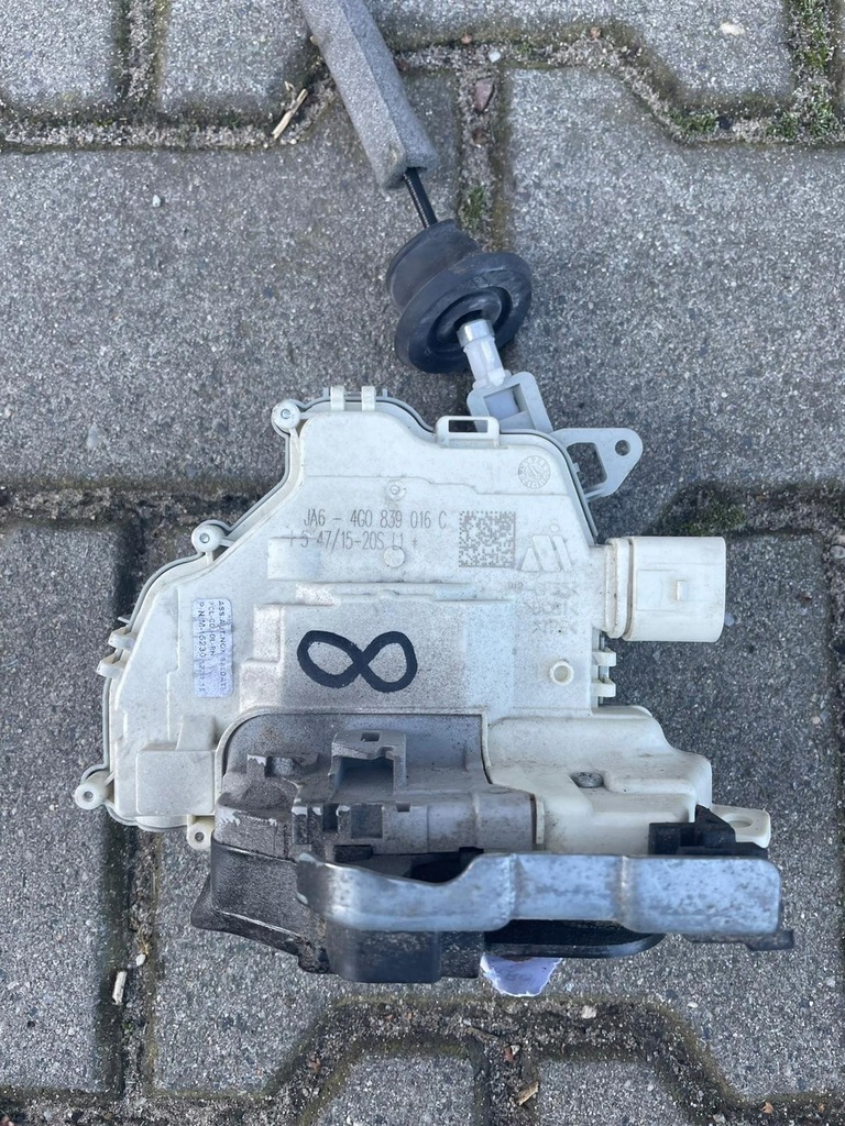 фото №1, Замок двері правий задня audi 4g0839016c