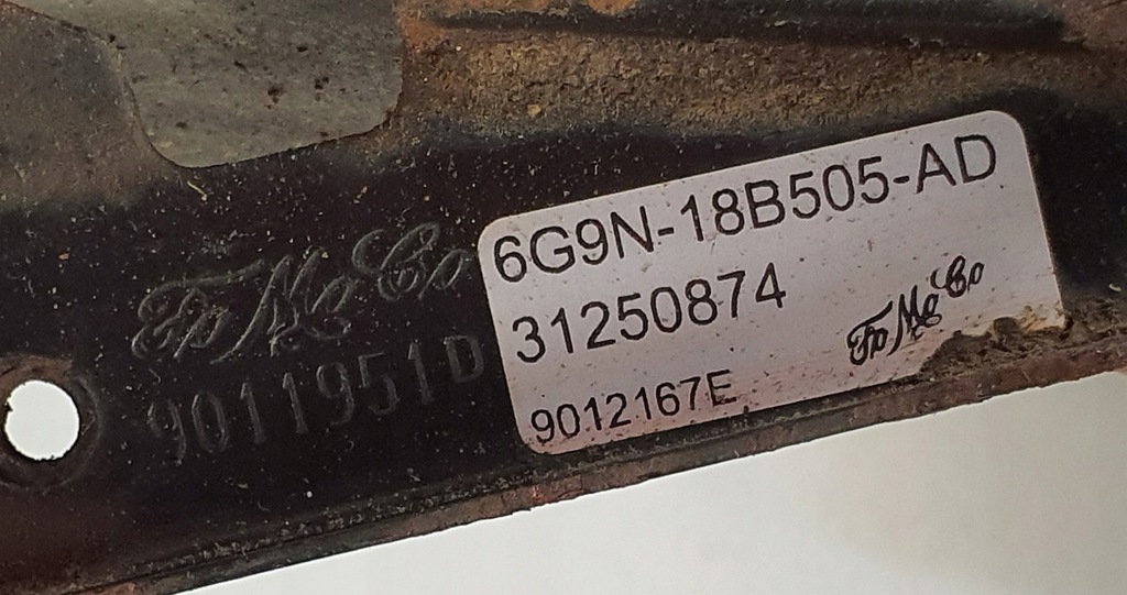 фото №7, Підрамник підрамник балка поперечина задня гібрид volvo v60 i