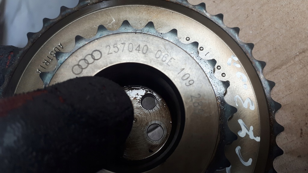 фото №6, A6 c7 4g a7 колесо розподільного валу 3.0 tfsi s4 b8 sq5 s5